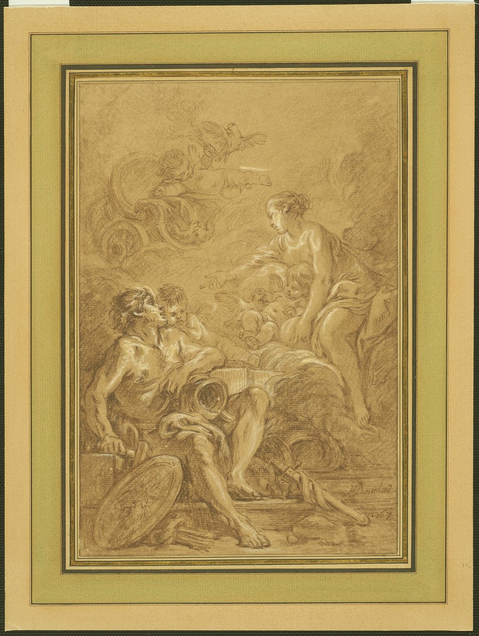 Venus Commanding Vulcan to Make Arms for Aeneas by François Boucher