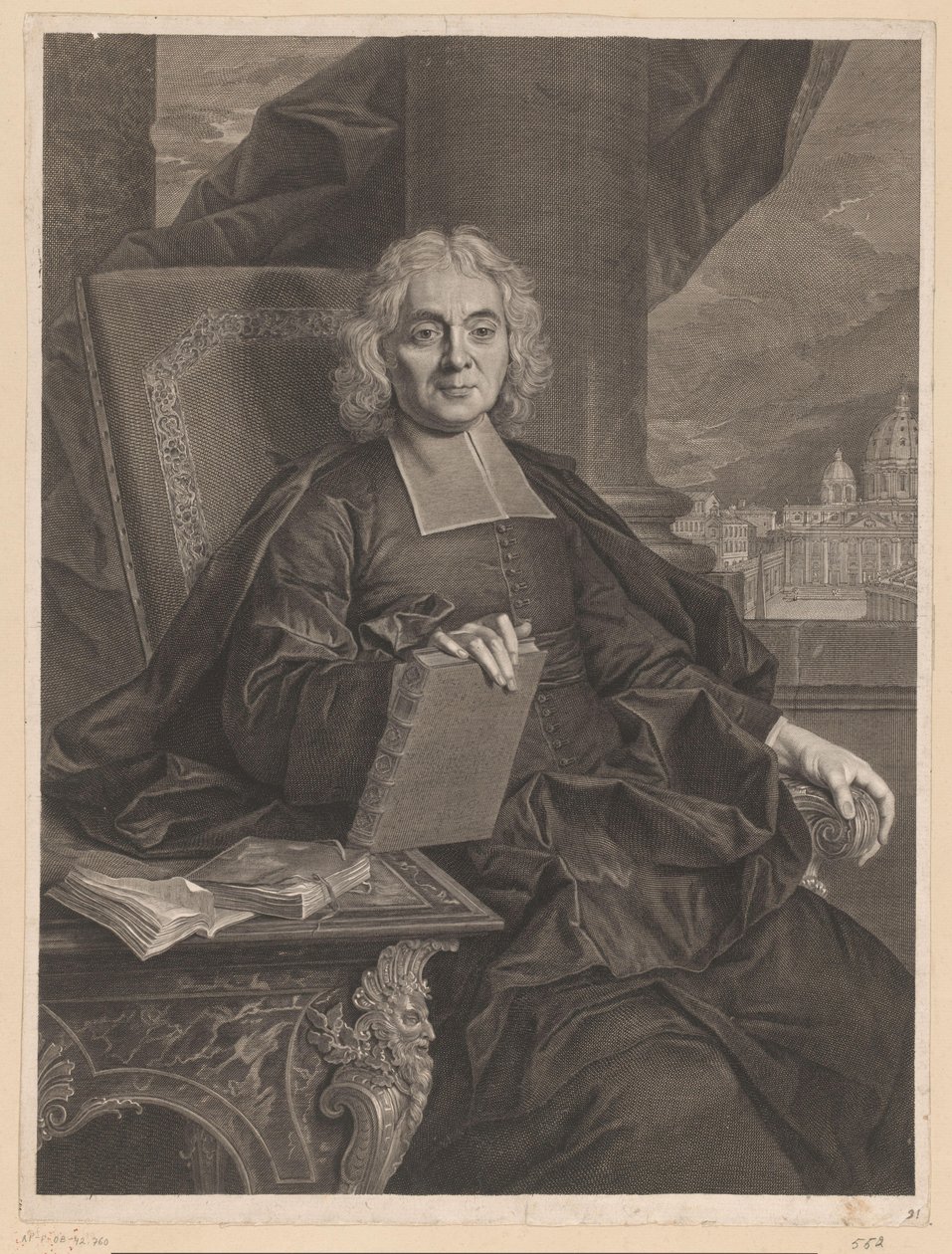Portrait of Eusèbe Renaudot at Age 74 by François Chéreau (I)
