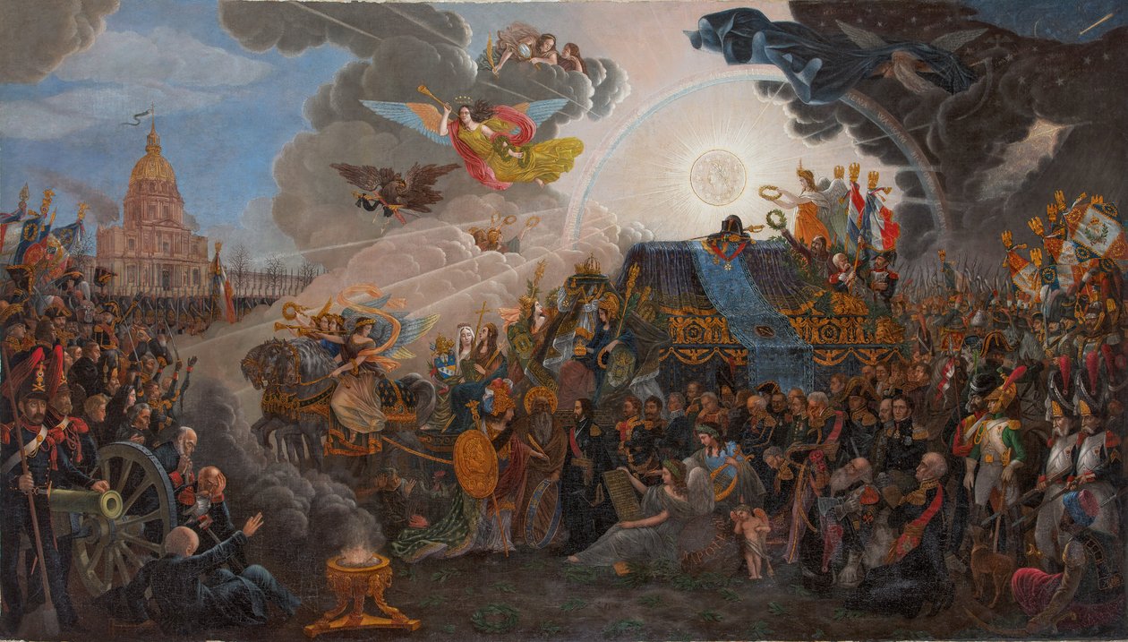 Allegory of the Return of the Ashes of Napoleon, 1840 by François Trichot