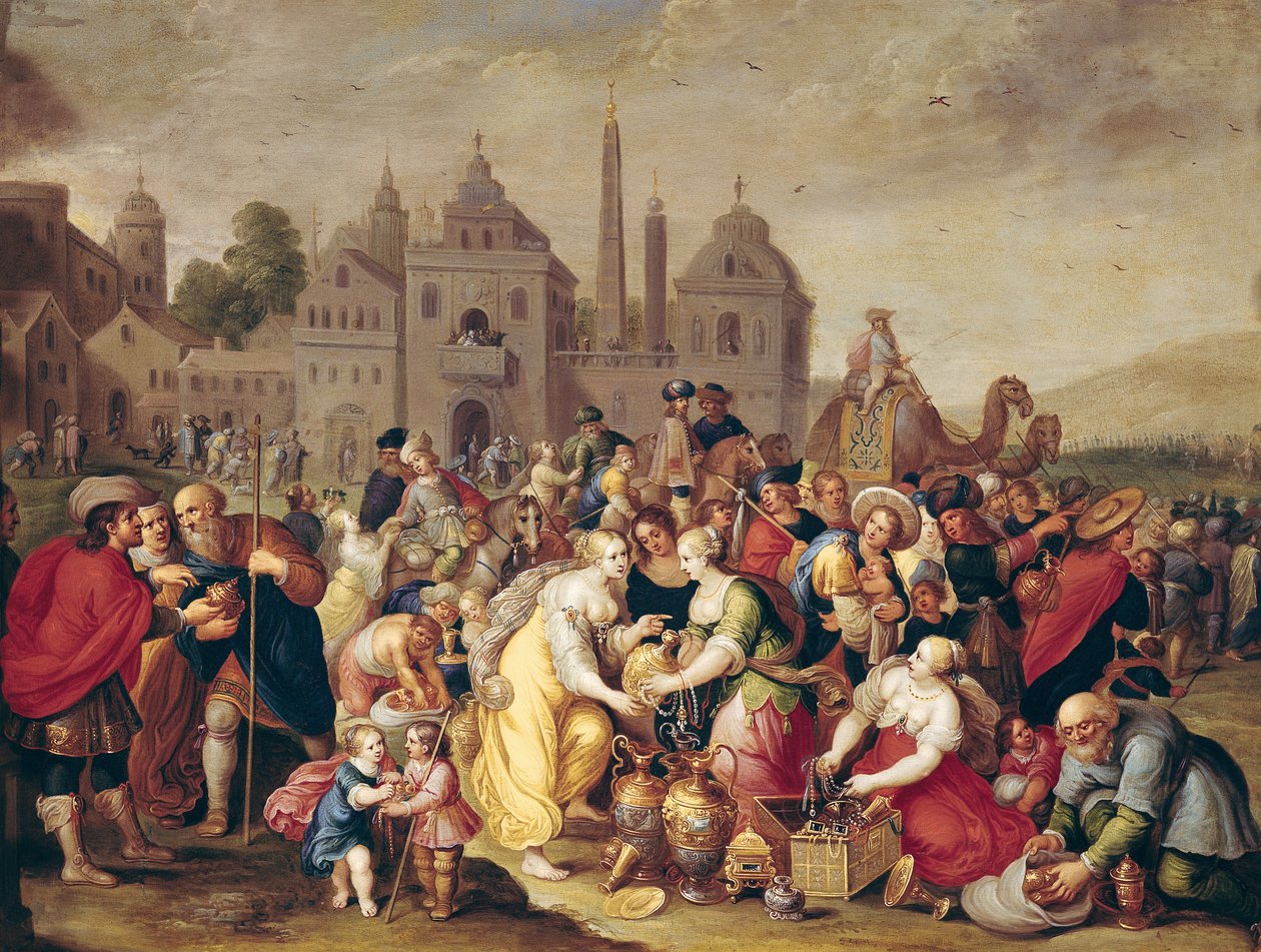 The Exodus or The Vases of the Egyptians by Frans II Francken the Younger