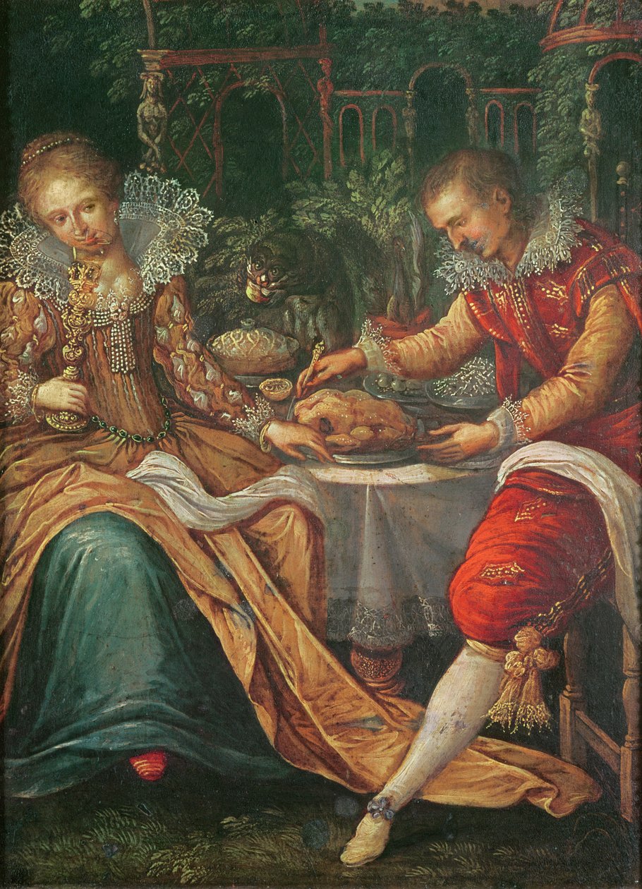 The Five Senses: Taste by Frans Pourbus the Younger