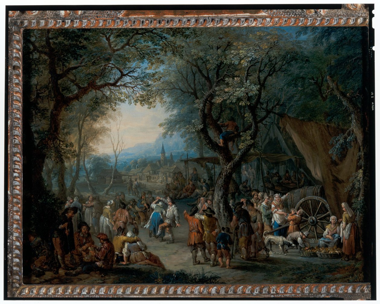 Village Fair by Frans Christoph Janneck