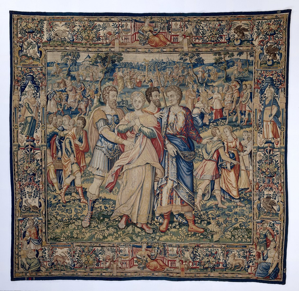 Tobit and Anna in Exile to Nineveh by Frans Geubels