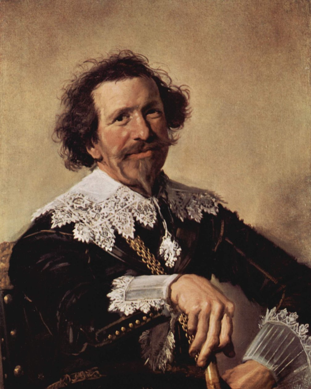 Portrait of Pieter van den Broecke (1585-1640) by Frans Hals