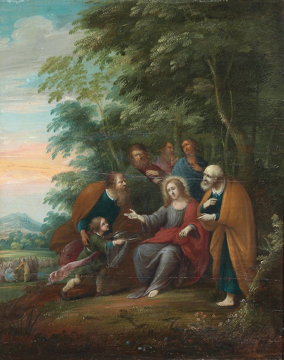 Scenes from the Life of Christ and His Teachings by Frans III (attr. to) Francken