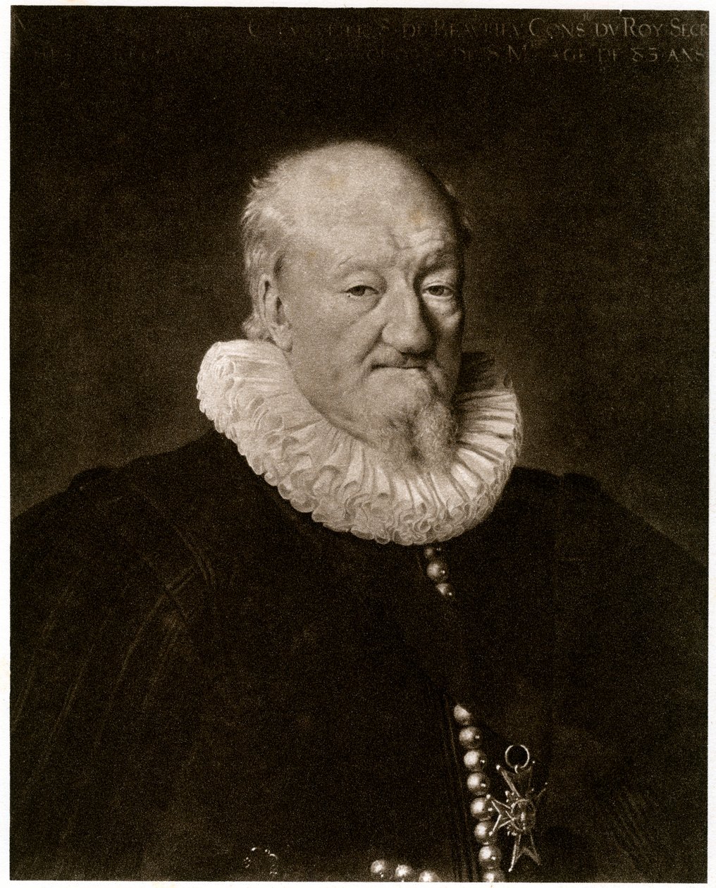 Portrait of Martin Ruzé de Beaulieu by Frans Pourbus the Younger