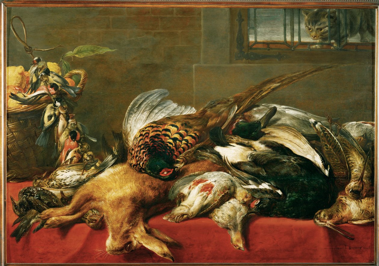 Hunting Still-Life by Frans Snyders or Snijders