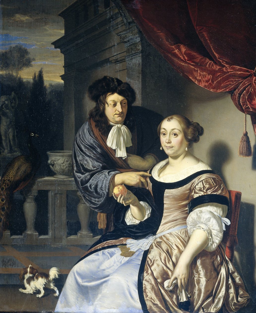 A Man and a Woman by Frans van Mieris
