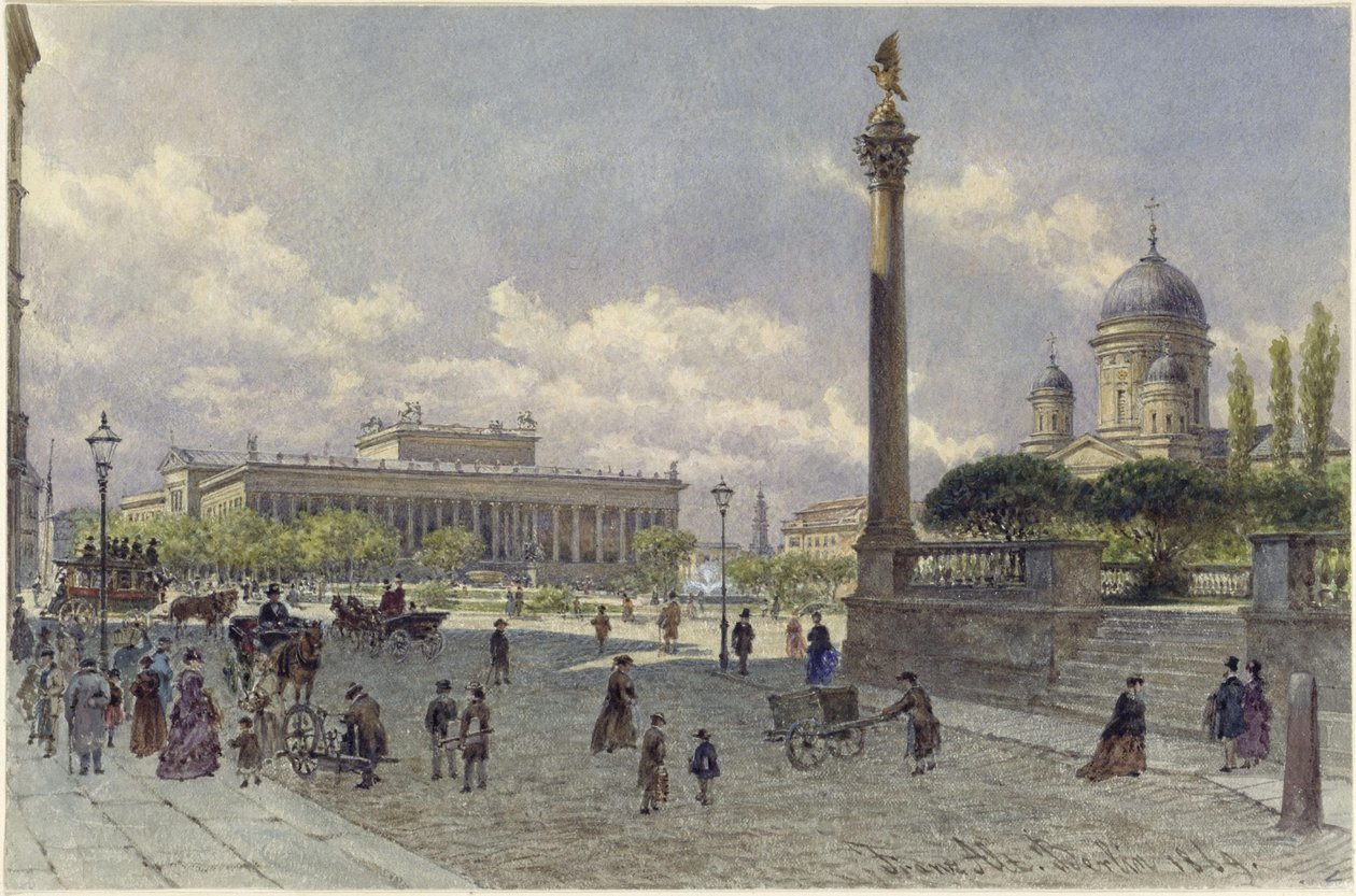 The Pleasure Garden in Berlin by Franz Alt