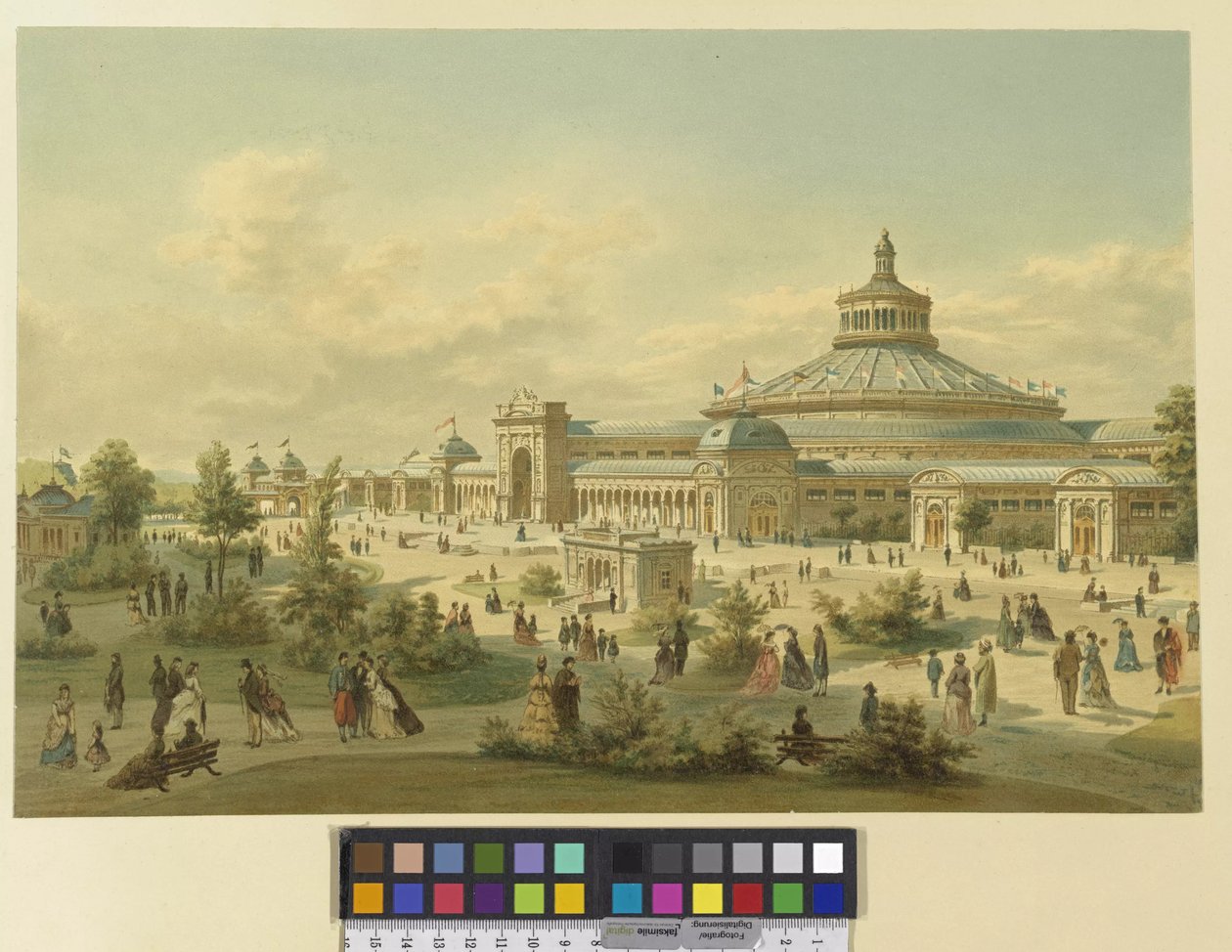 The Palace of the World Exhibition by Franz Alt
