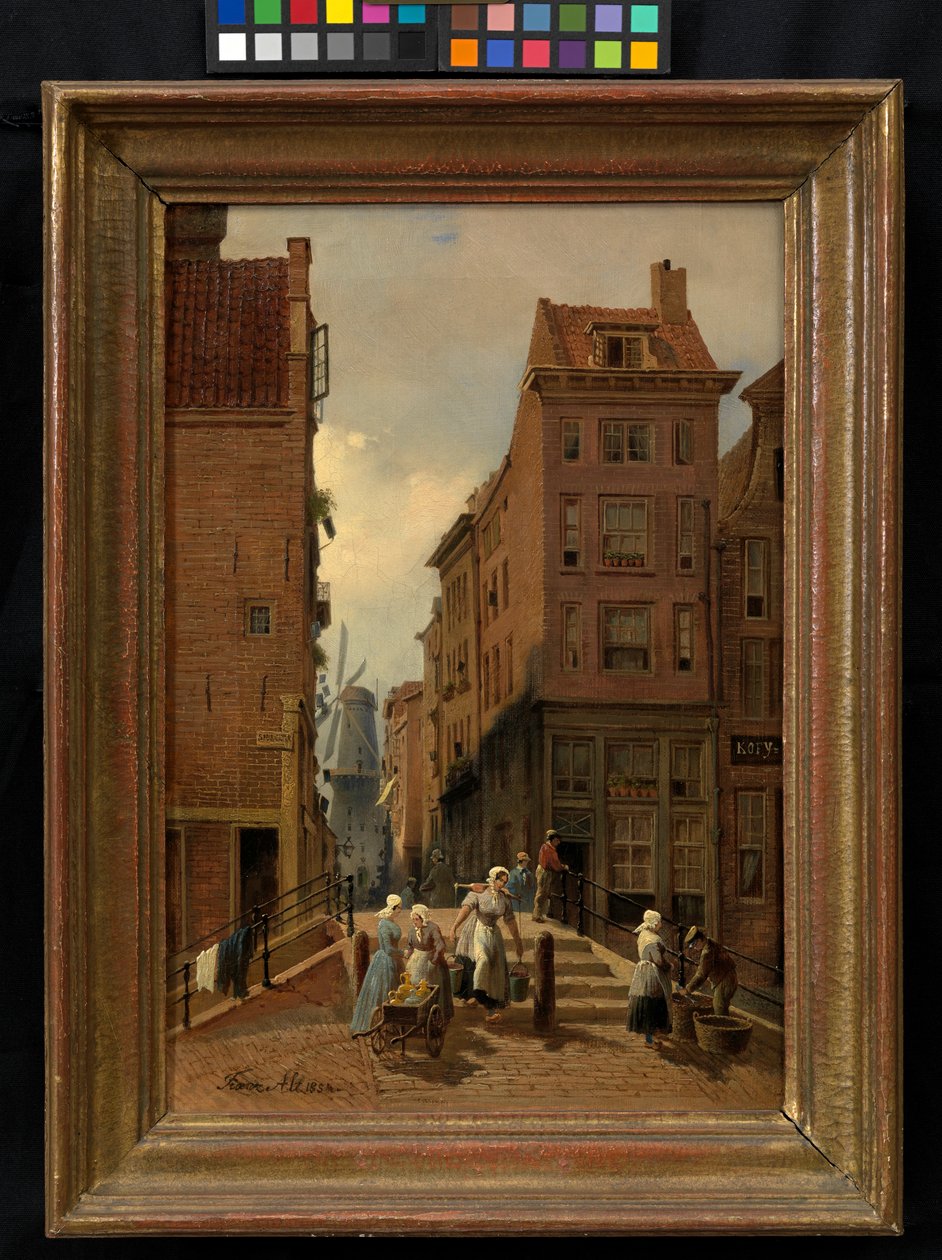 Street in Amsterdam by Franz Alt