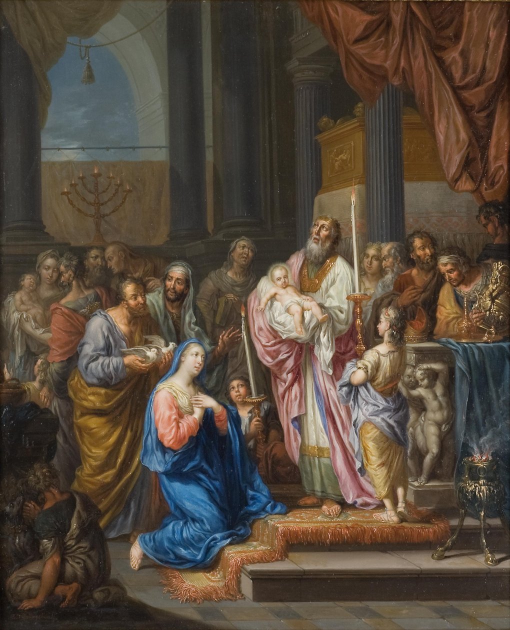 Presentation in the Temple by Franz Christoph Janneck