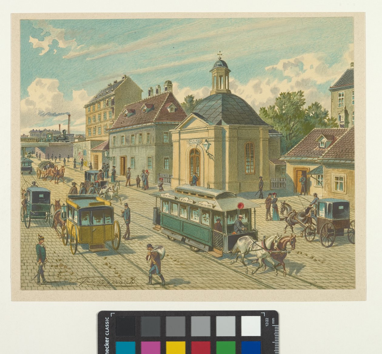 Favoritner Linienkapelle by Franz Gerasch