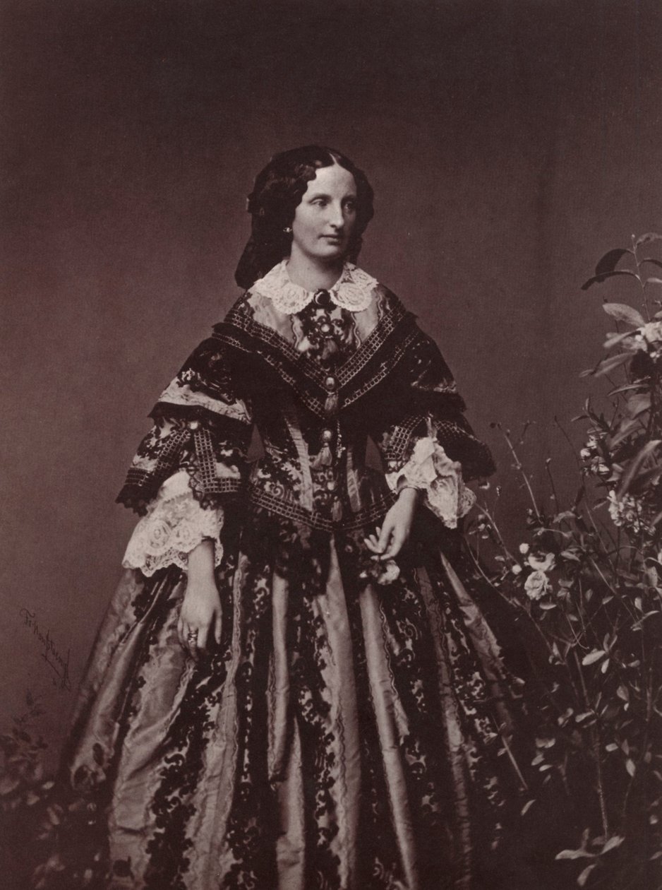 Empress Elisabeth of Austria, 19th Century by Franz Hanfstaengl