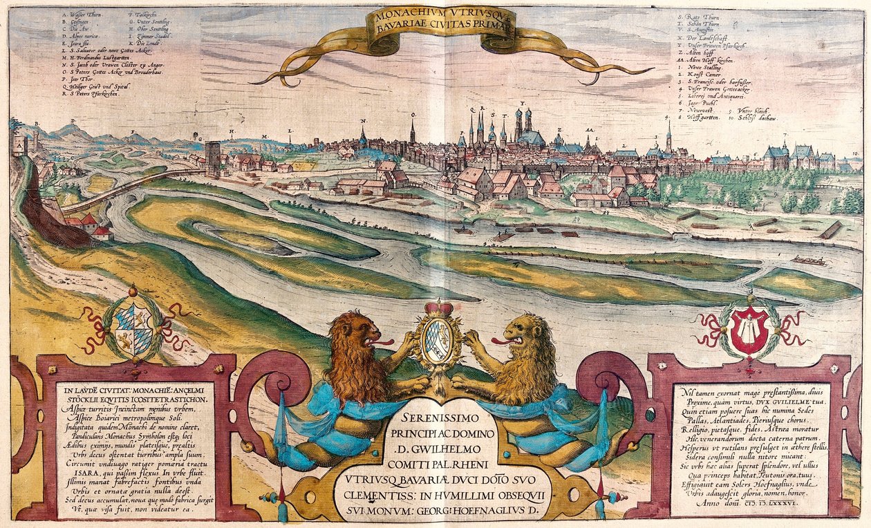 Munich, Germany by Franz Hogenberg