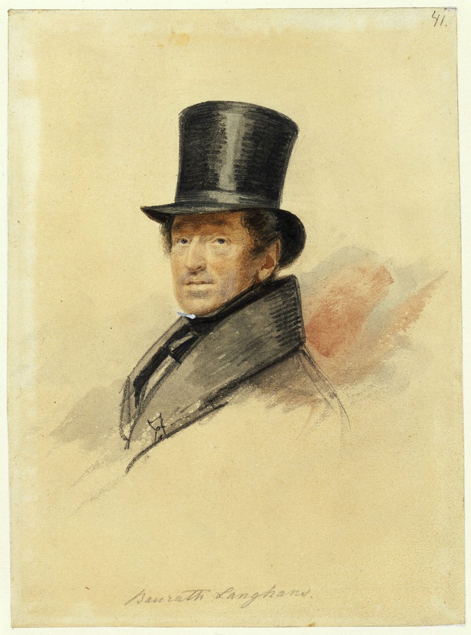 Carl Ferdinand Langhans by Franz Krüger