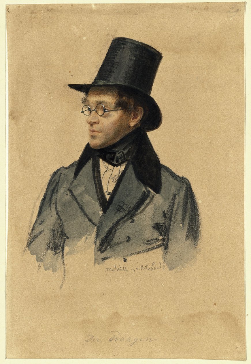 Gustav Friedrich Waagen by Franz Krüger