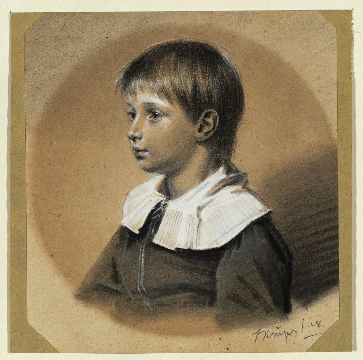 Hermann Wichmann as a Child by Franz Krüger