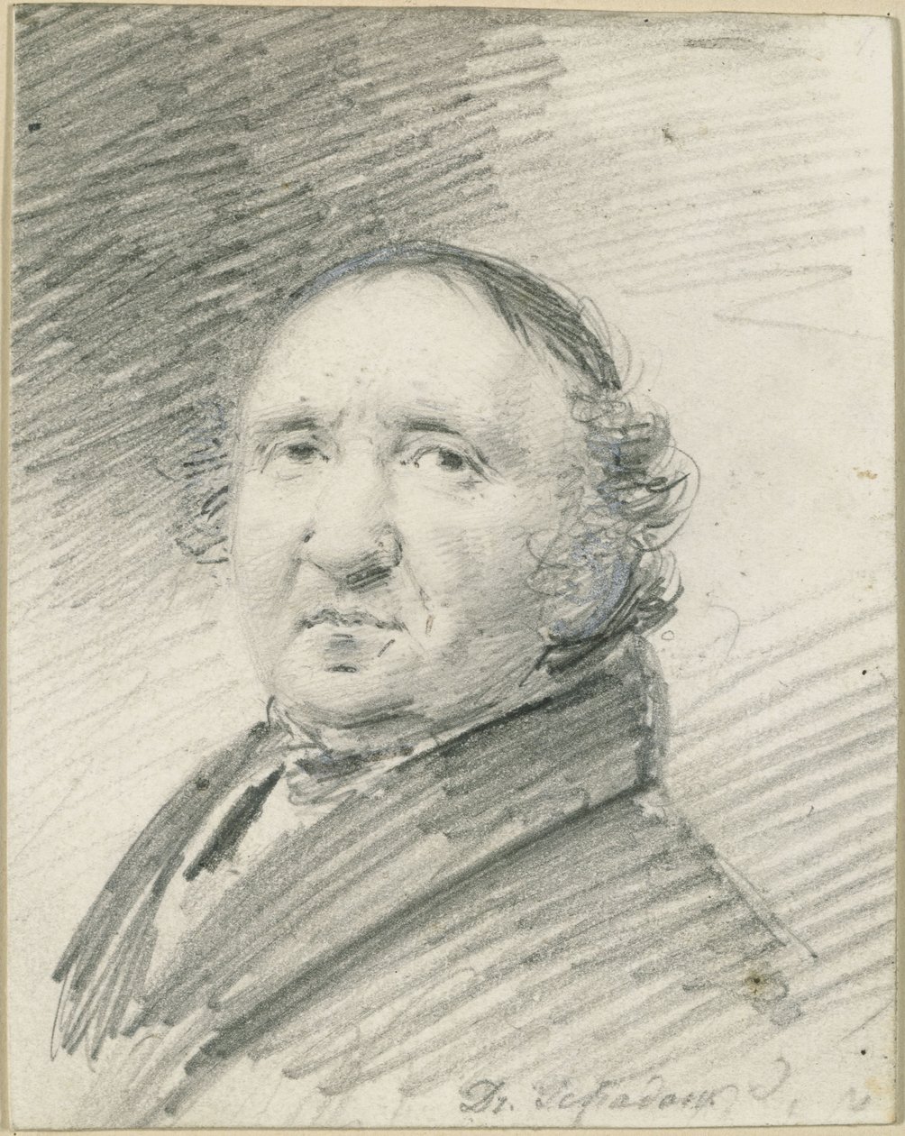 Johann Gottfried Schadow by Franz Krüger