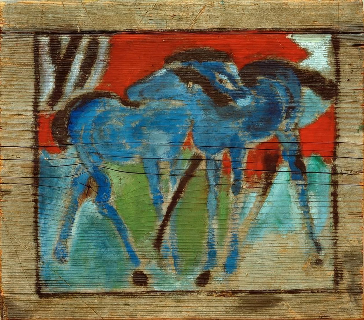 Blue Foals by Franz Marc