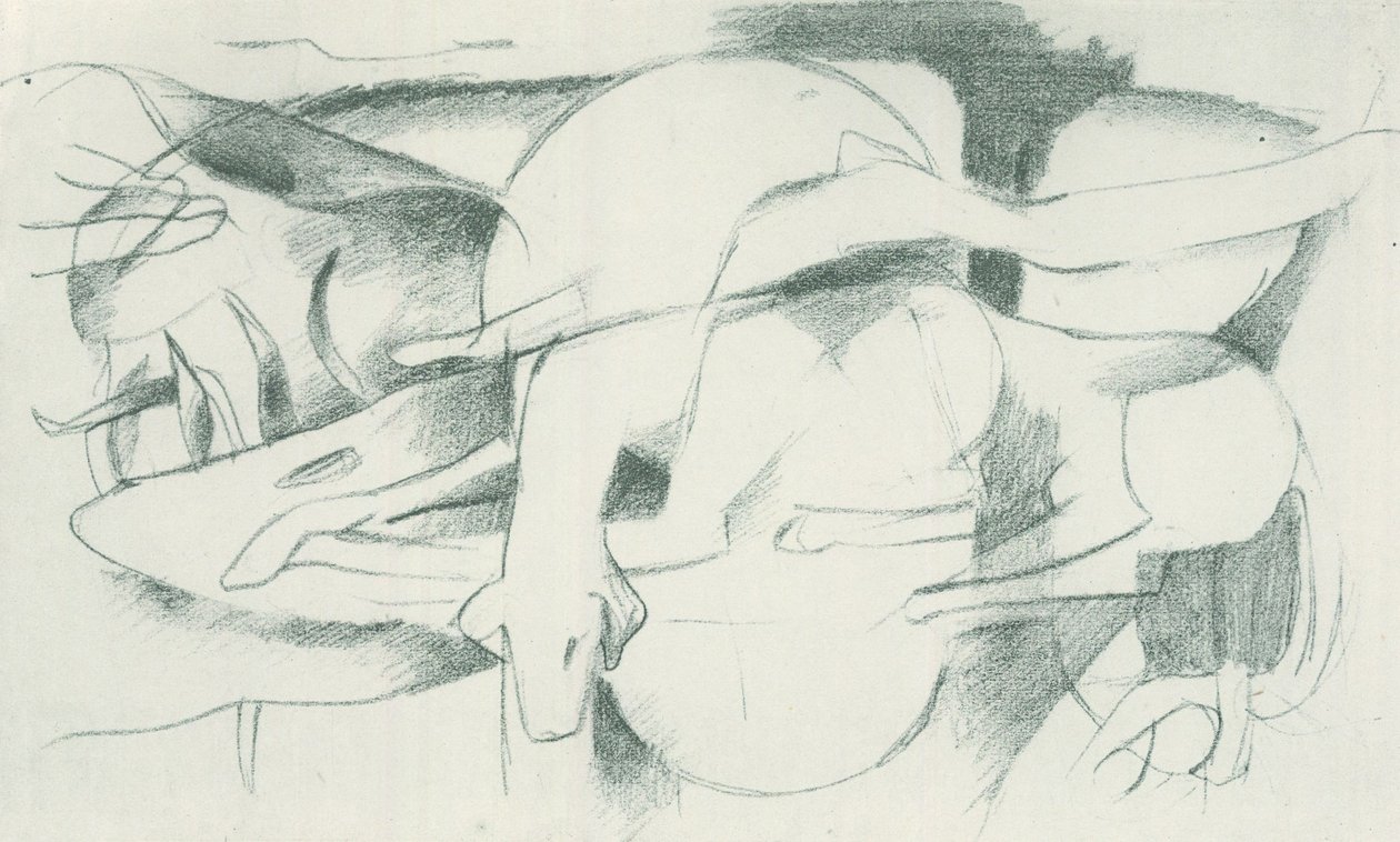 Franz Marc - Sketchbook from the Field - Page 04 by Franz Marc