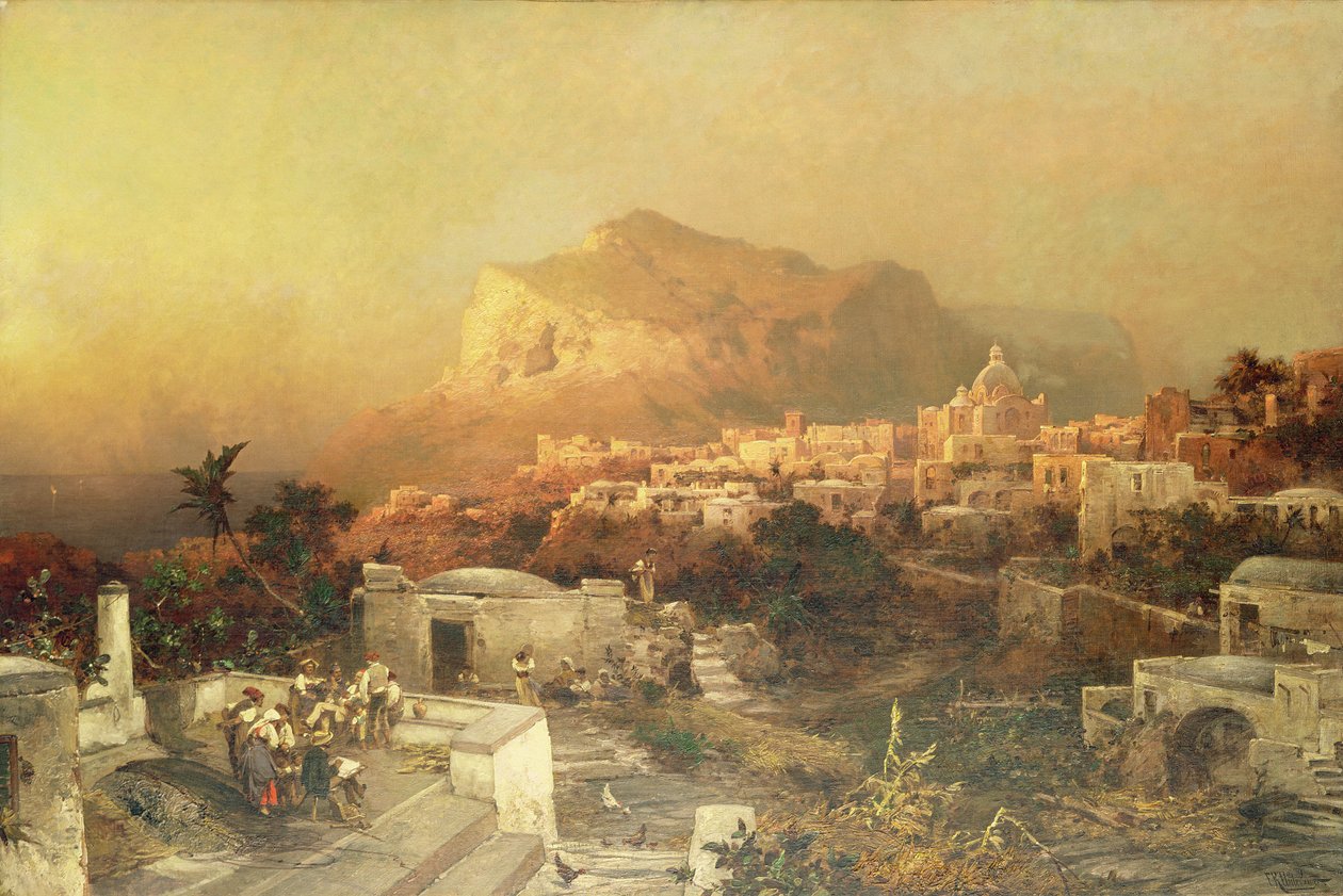 Capri, c.1870-79 by Franz Richard Unterberger