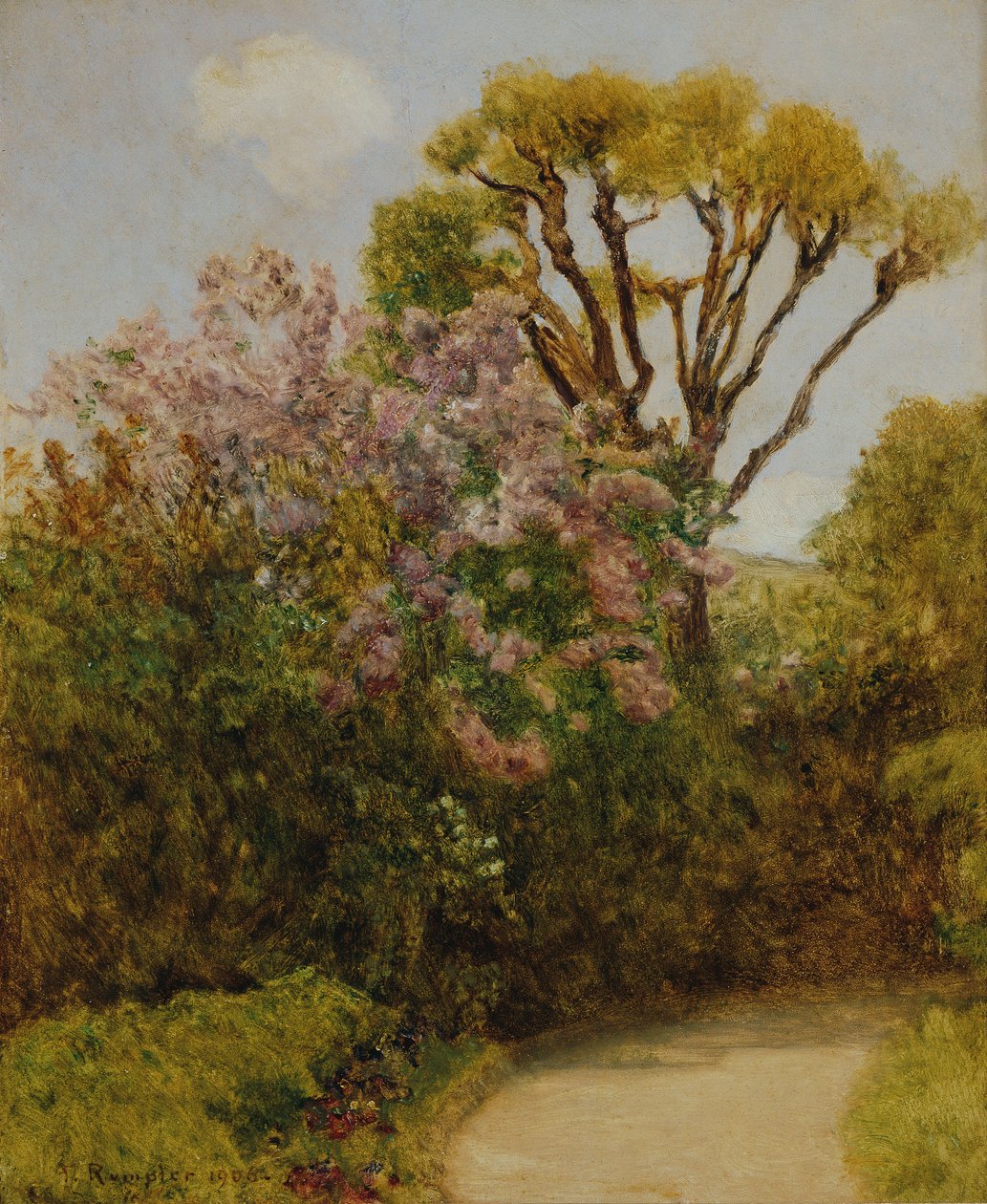 Landscape by Franz Rumpler: Highest-quality art reproduction