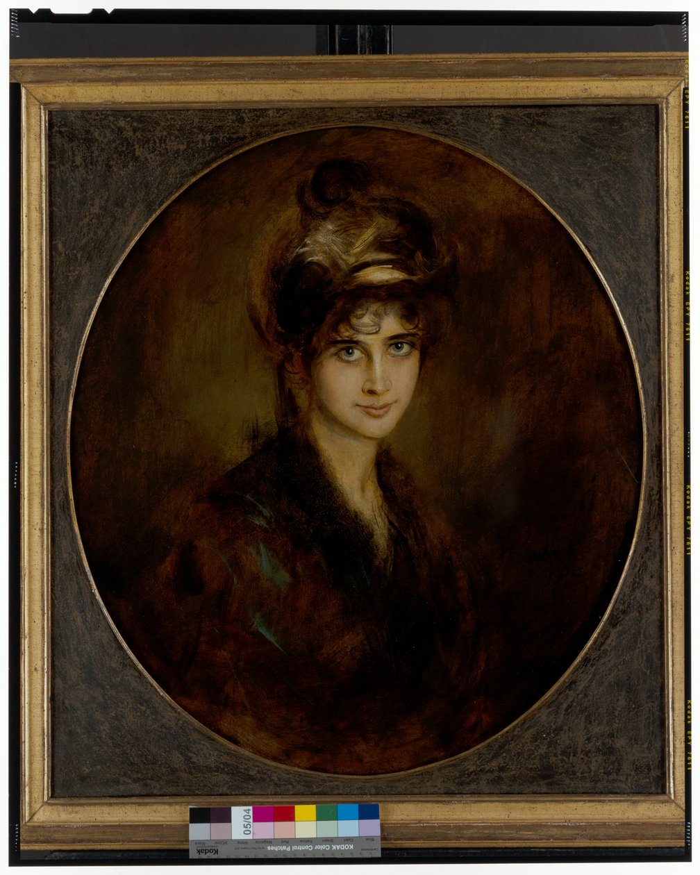 Portrait of Princess Aldobrandini by Franz Seraph von Lenbach