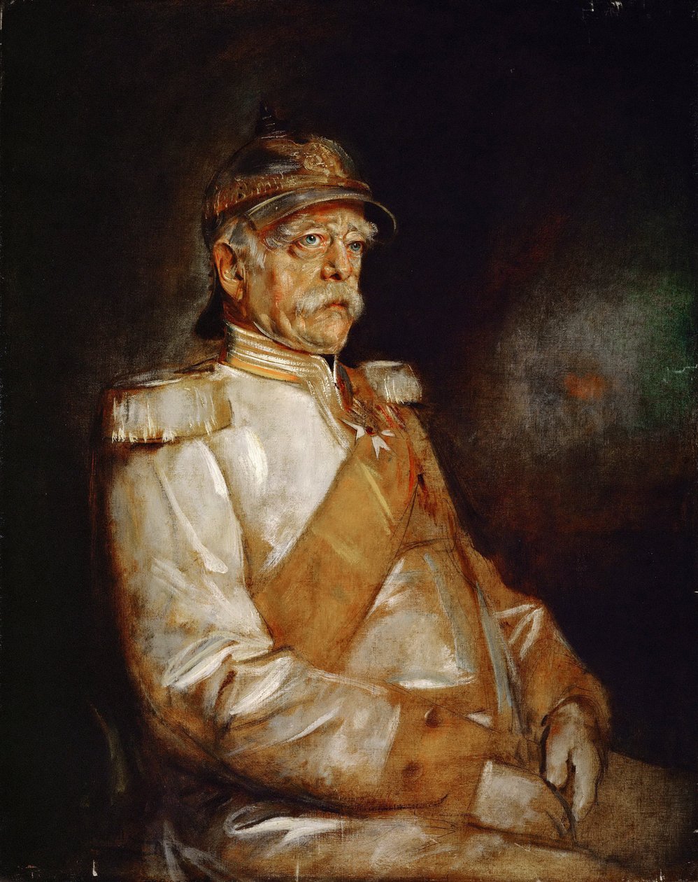 Portrait of Otto von Bismarck by Franz Seraph von Lenbach