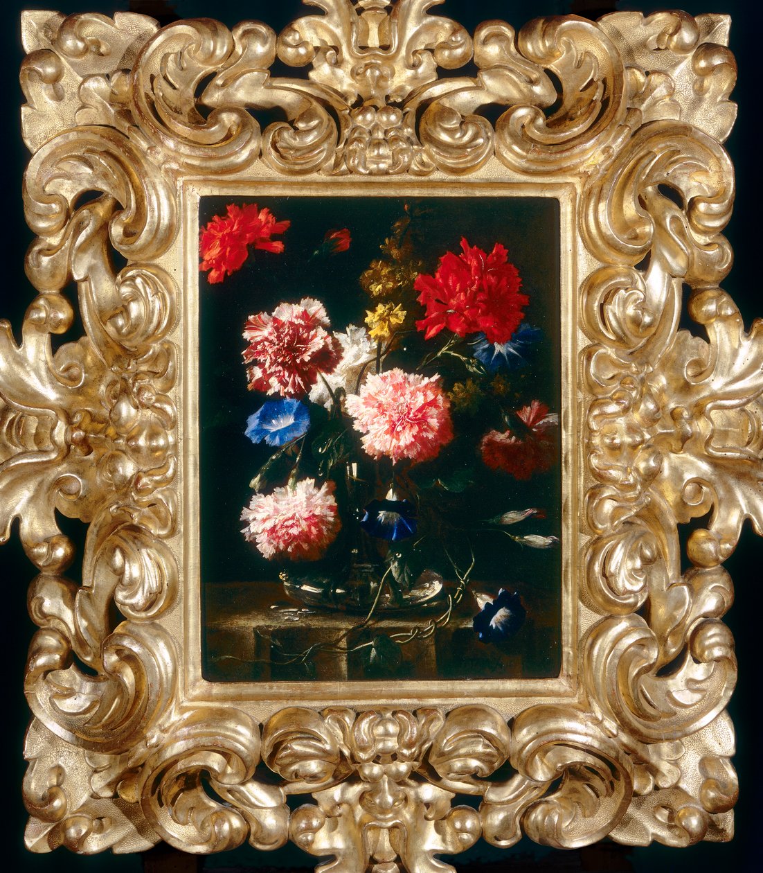 Still-Life with Flowers in a Glass Vase by Franz Werner Tamm