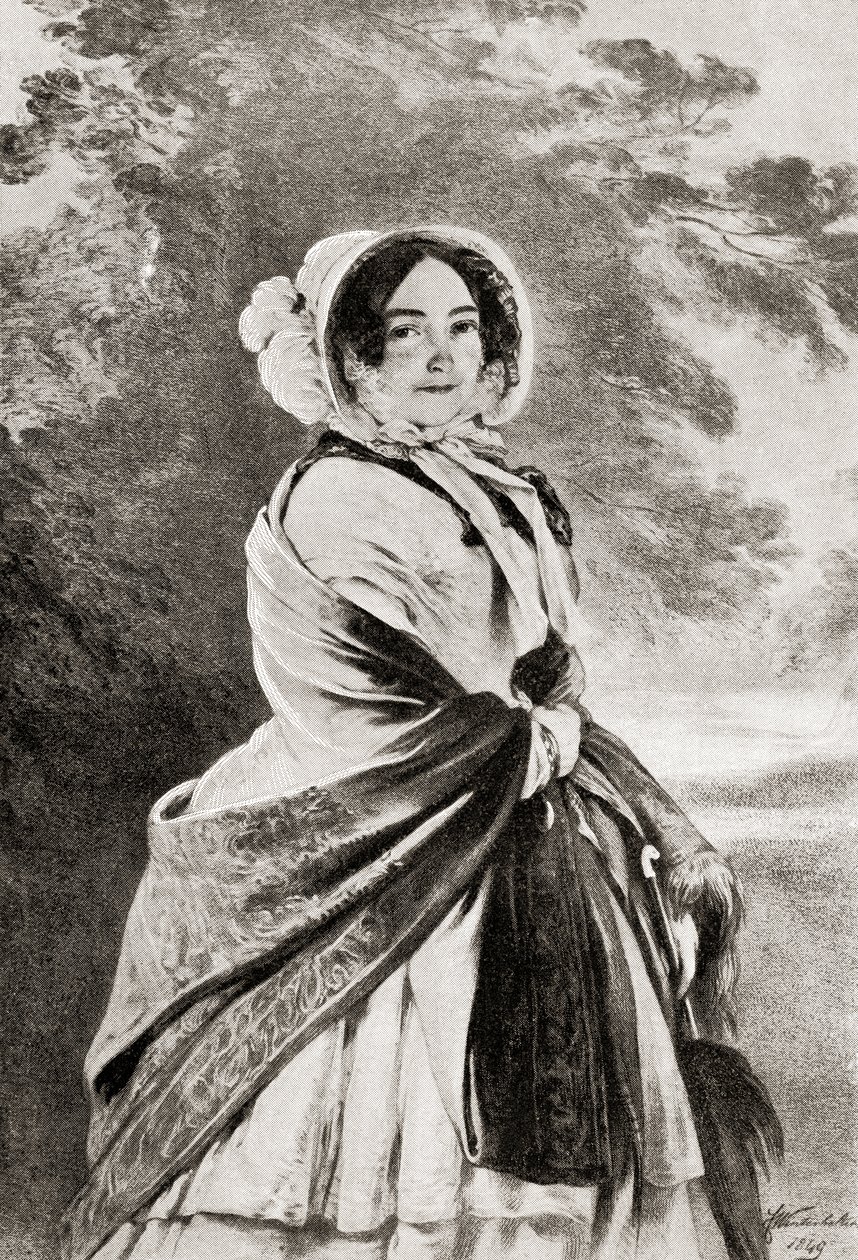 Victoria, Duchess of Kent and Strathearn, from the book 