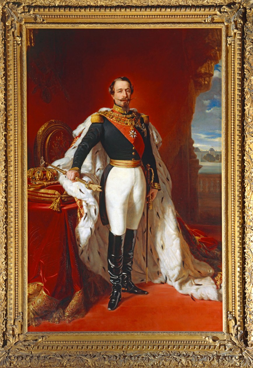 Portrait of Emperor Napoleon III by Franz Xaver Winterhalter