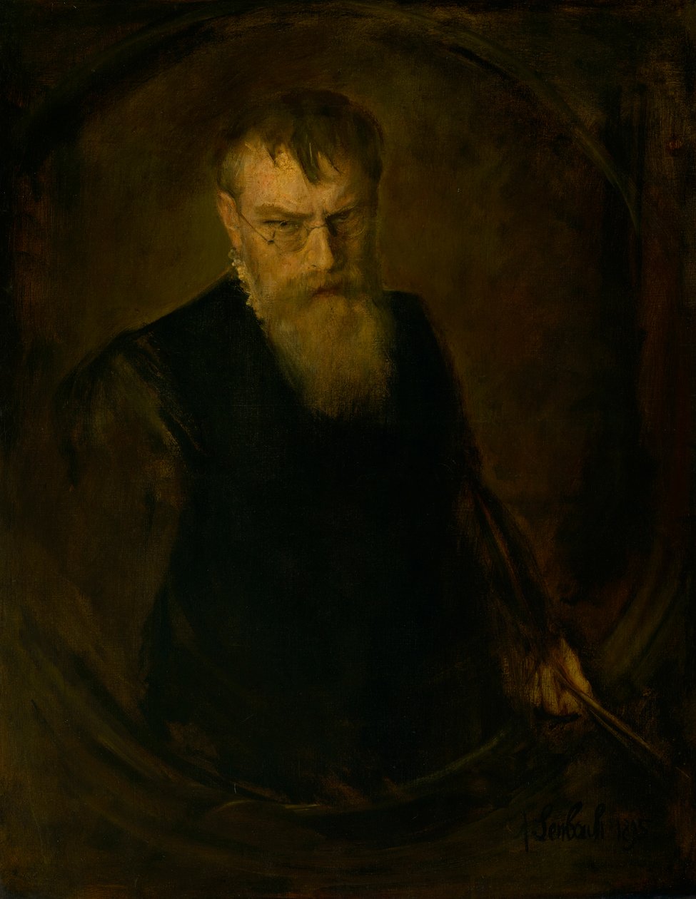 Self-Portrait by Franz von Lenbach