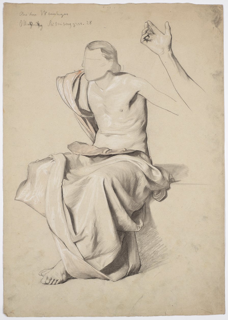 Figure Study for the Ceiling Painting 