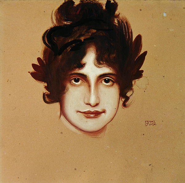 Portrait of a Woman, c.1896 by Franz von Stuck