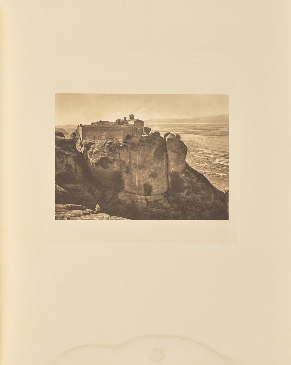 The Convent of St-Etienne at Meteora by Frédéric Boissonnas
