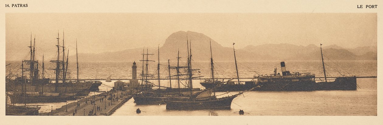 Patras. The Port by Frédéric Boissonnas