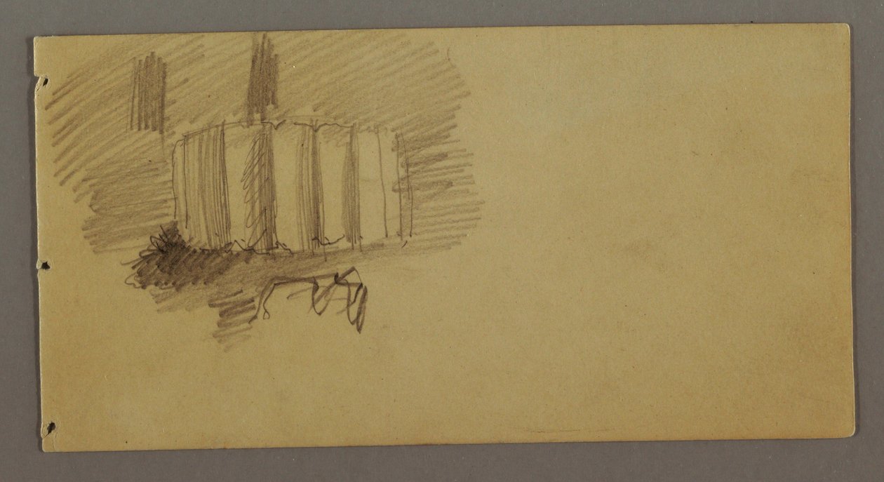 Classical Columns, possibly 1869 by Frederic Edwin Church