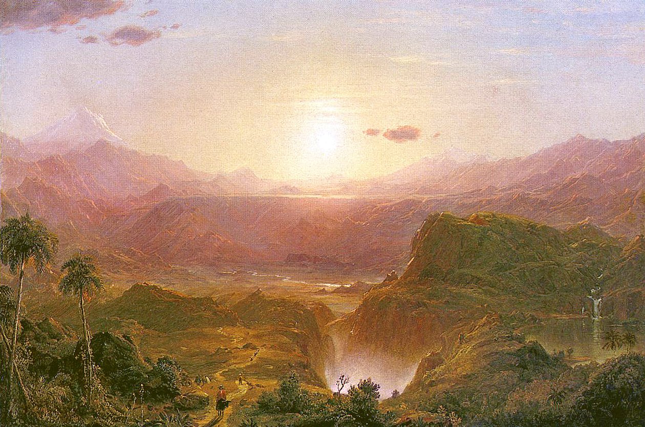The Andes of Ecuador by Frederic Edwin Church