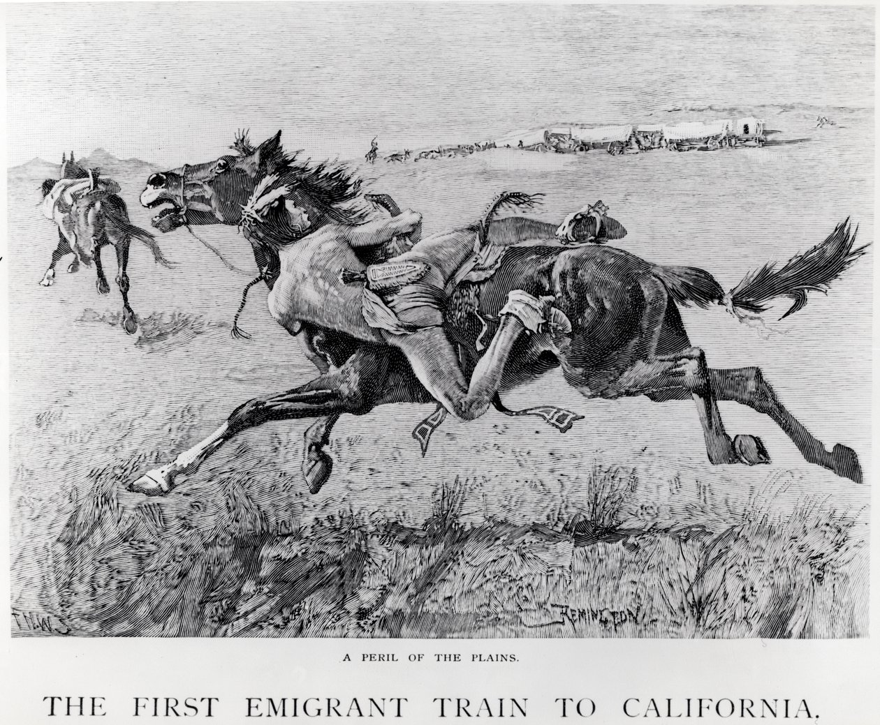 A Peril of the Plains, the First Emigrant Train to California