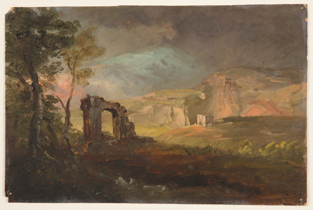 Campagna Fantasy by Frederic Edwin Church