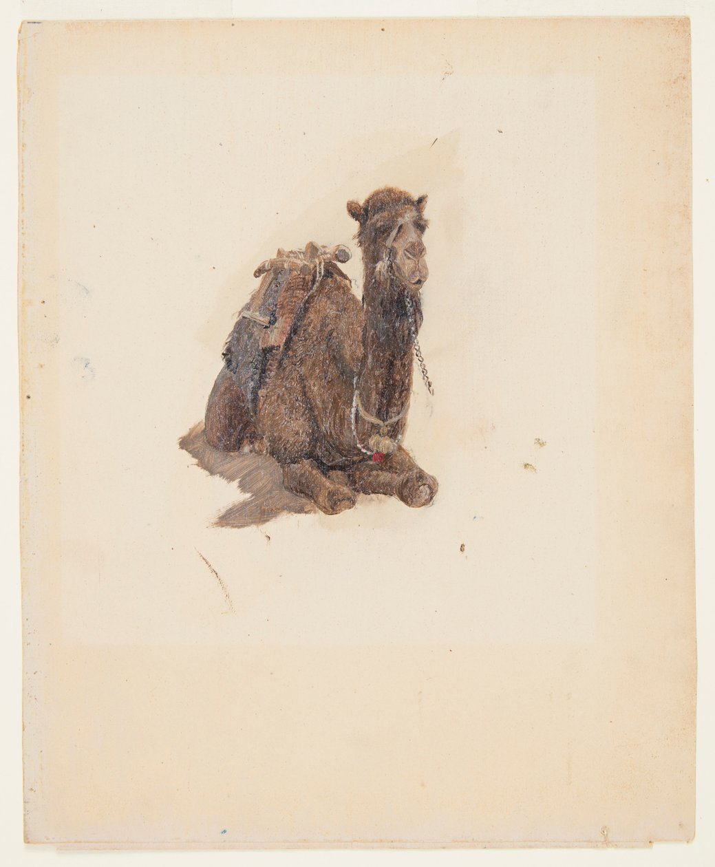 Crouching Dromedary by Frederic Edwin Church