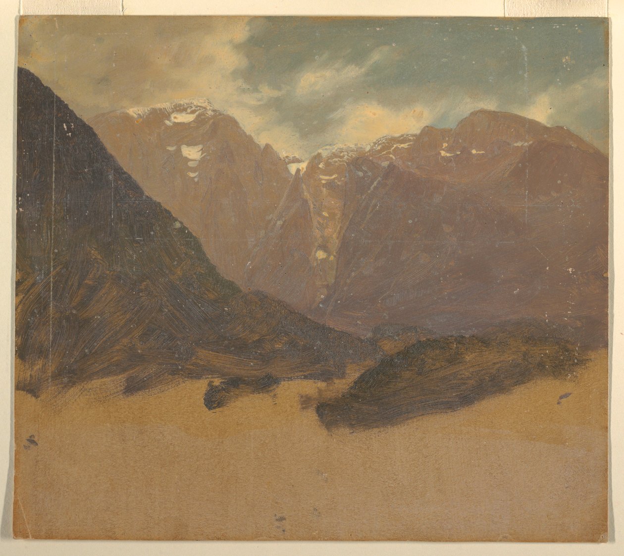 Alpine Landscape (Bavaria or Switzerland), 1868 by Frederic Edwin Church