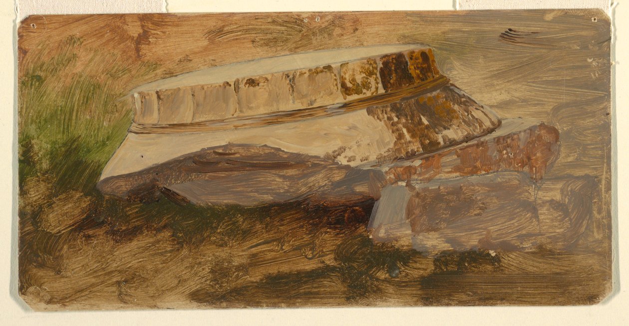 Athens, Fallen Capitol of the Parthenon, 1869 by Frederic Edwin Church