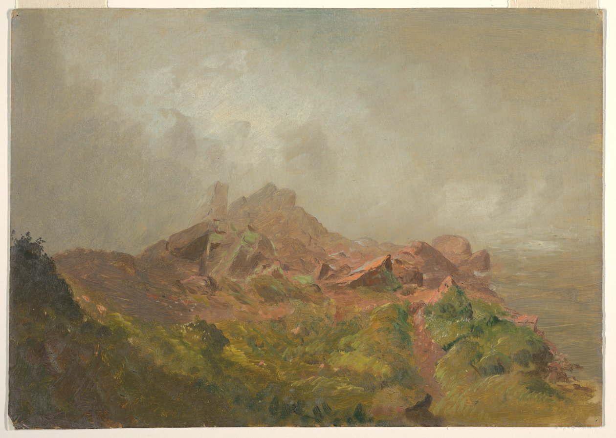 Base of the American Fall, Niagara, 1856–58 by Frederic Edwin Church