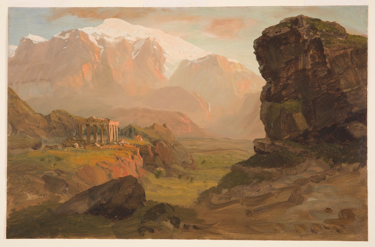 Bashan Fantasy, April 1869 by Frederic Edwin Church
