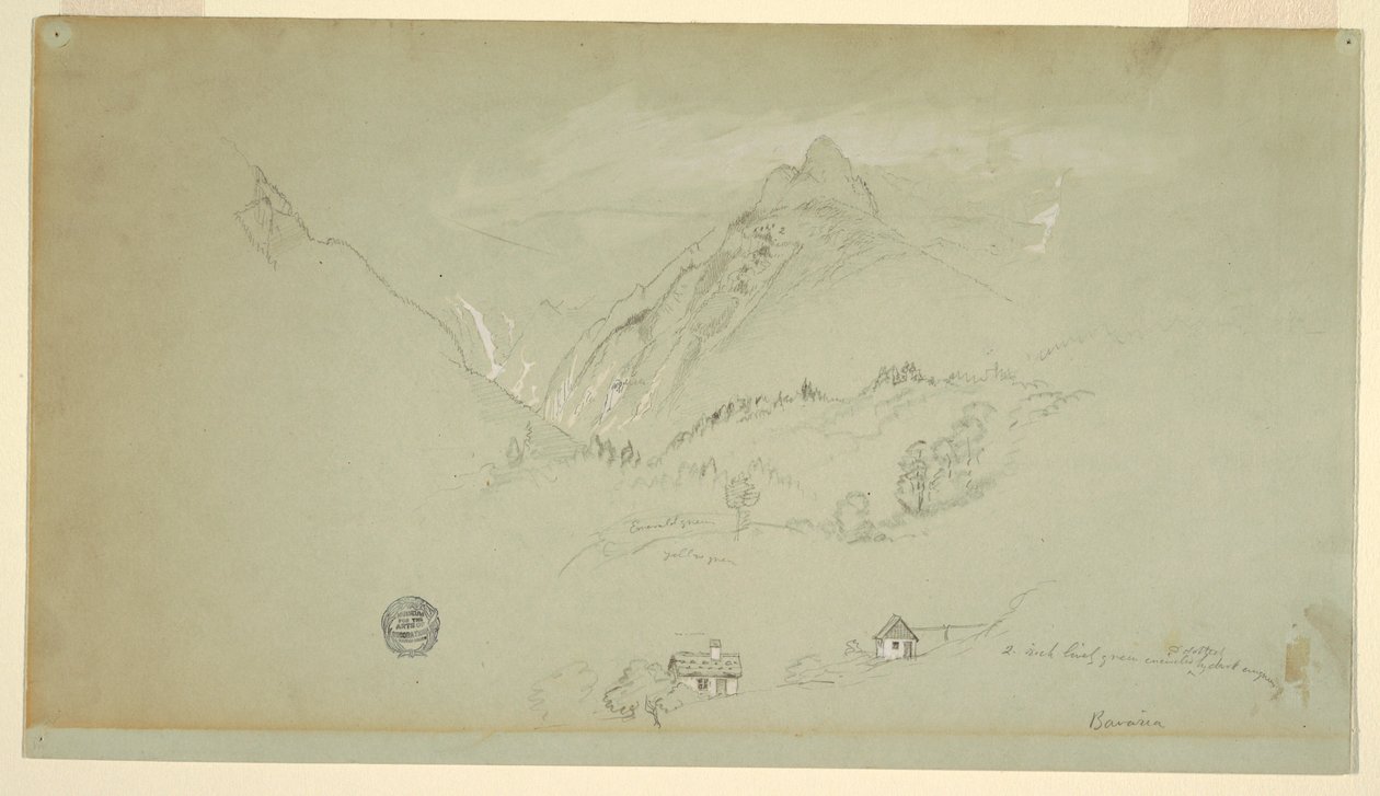 Berchtesgaden, Bavaria, June–August 1868 by Frederic Edwin Church