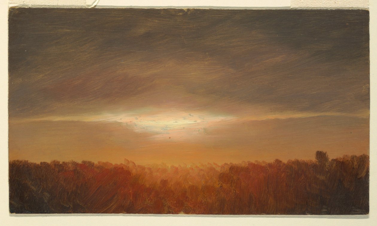 Cloud Studies, 1865 by Frederic Edwin Church