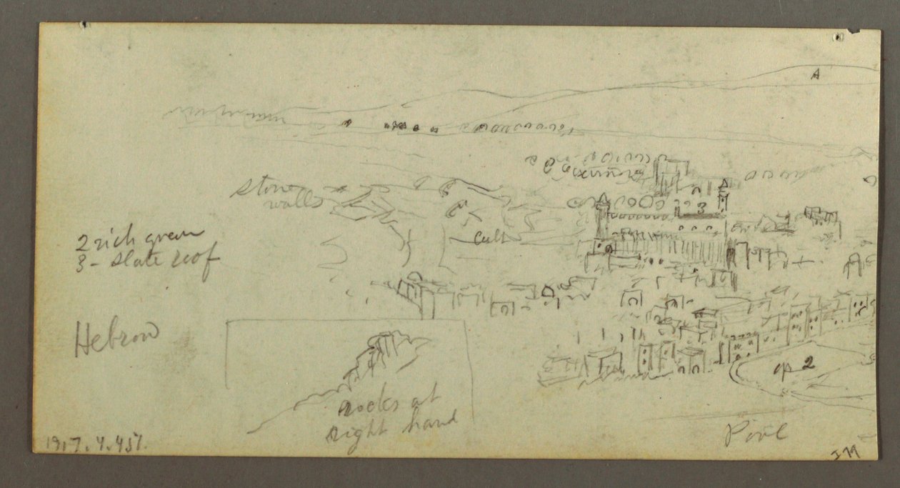 Domed House, House with Staircase, February possibly 1868 by Frederic Edwin Church
