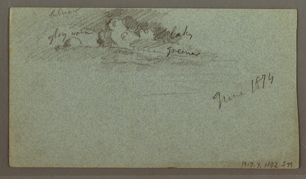 Floating Iceberg, possibly June 1874 by Frederic Edwin Church